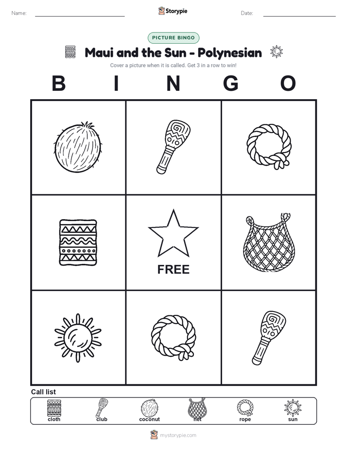 Picture Bingo