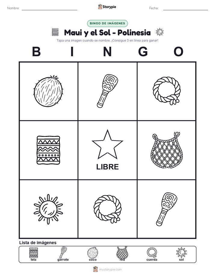 Bingo de Imágenes