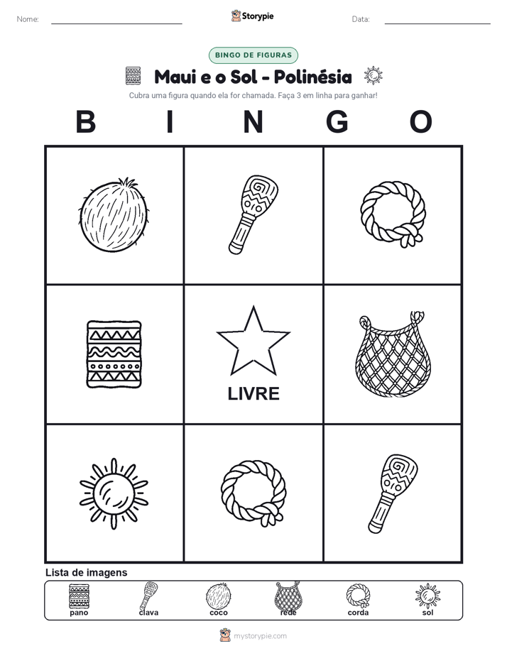 Bingo de Imagens