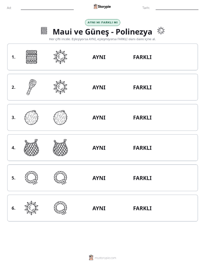 Aynı mı Farklı mı