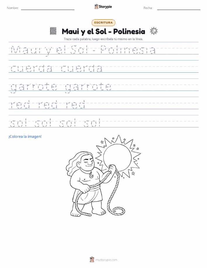 Práctica de Escritura