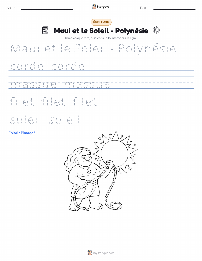 Pratique d'écriture