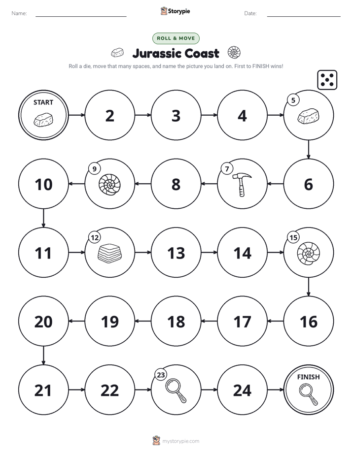 Roll & Move Game