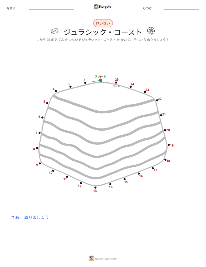 点つなぎ