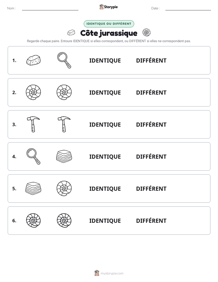 Identique ou Différent