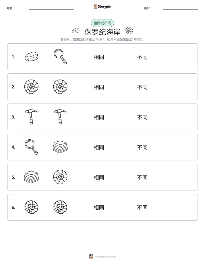 相同或不同