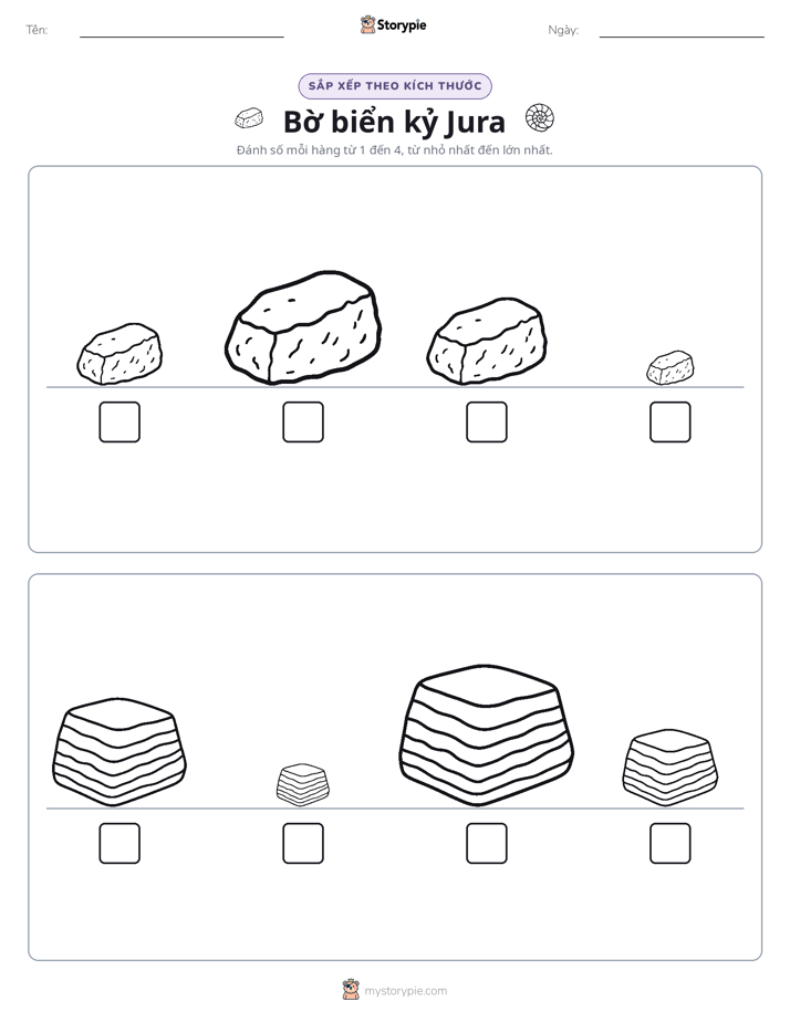 Thứ Tự Kích Thước