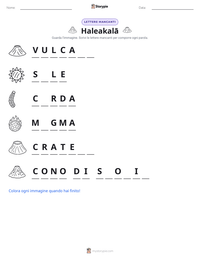 Anteprima della scheda stampabile di Haleakalā