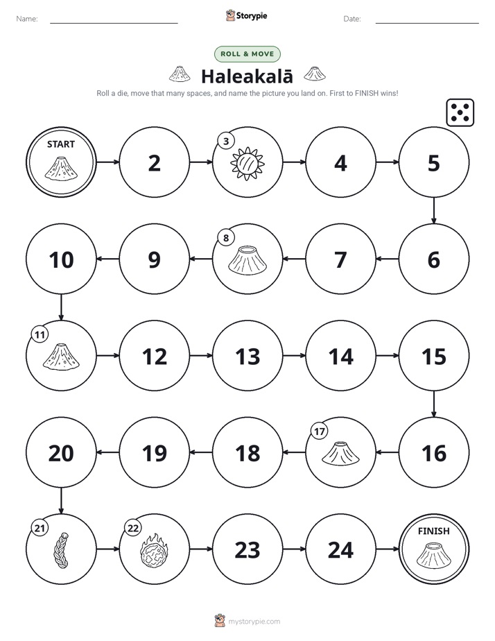 Roll & Move Game