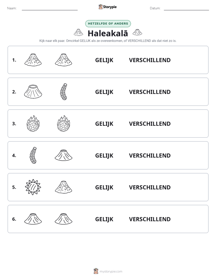Zelfde of Verschillend