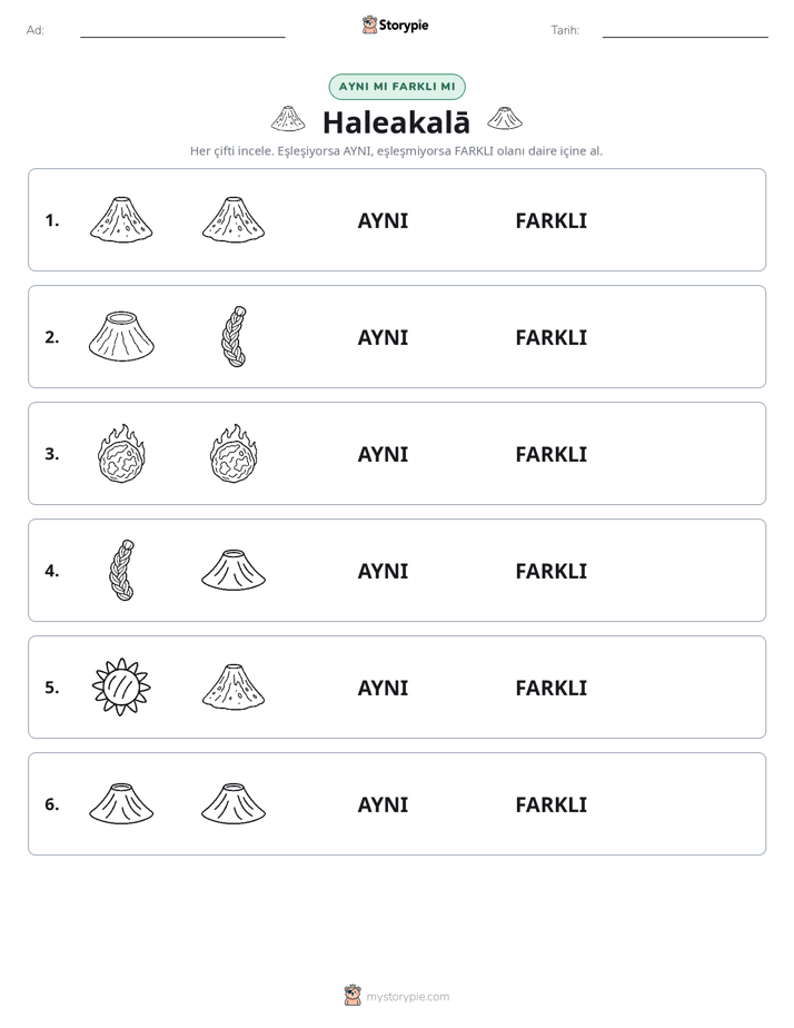 Aynı mı Farklı mı