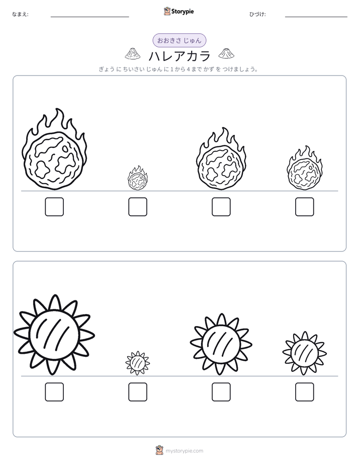 サイズ順