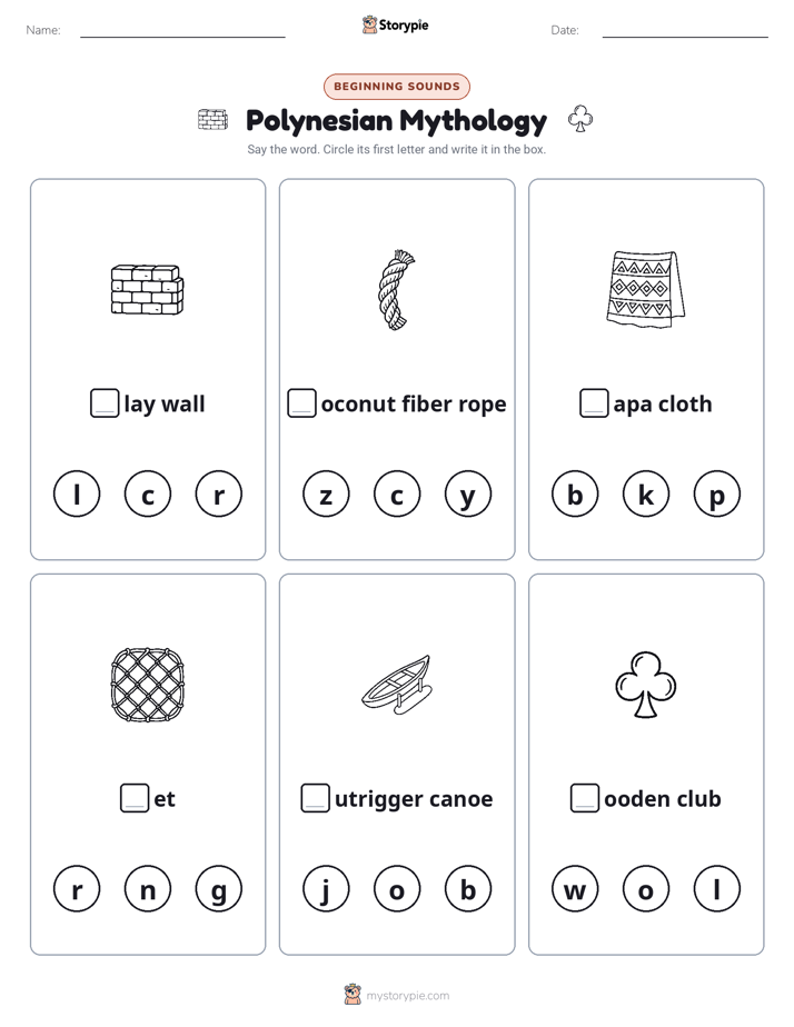 Beginning Sounds