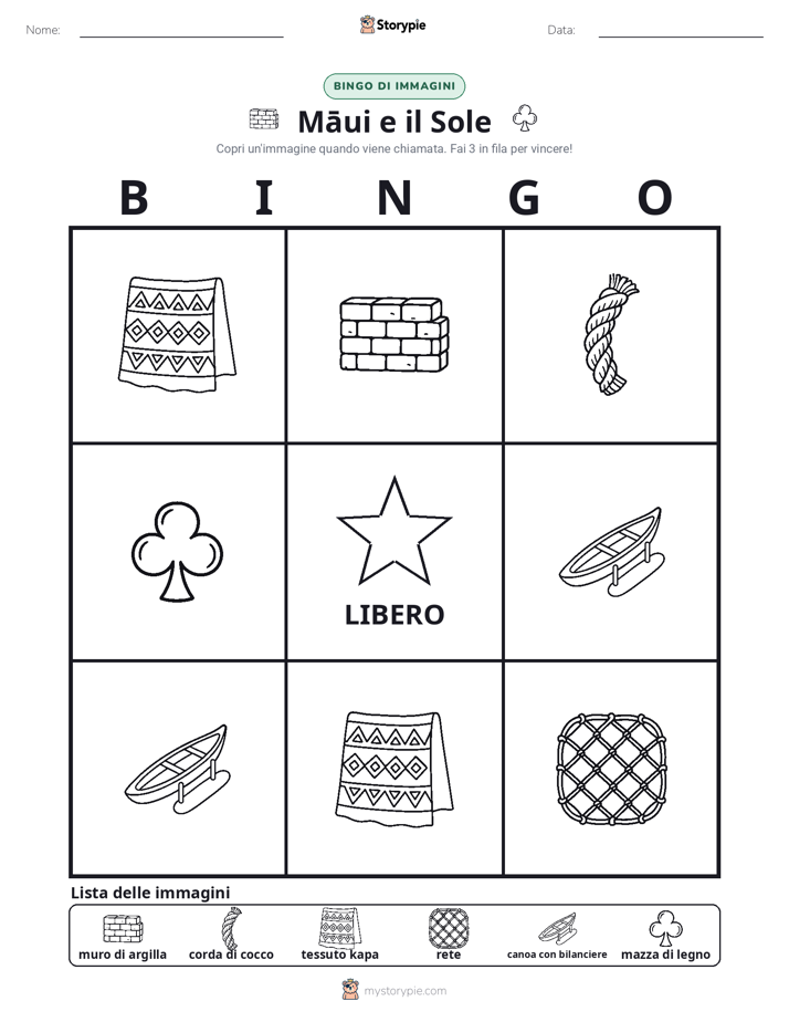 Bingo delle Immagini