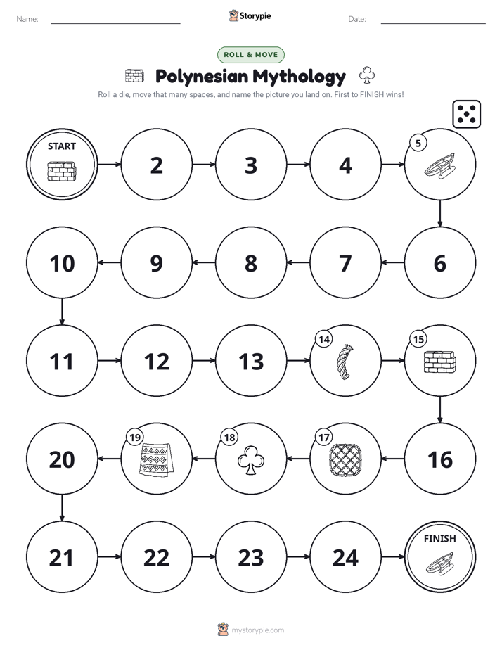 Roll & Move Game