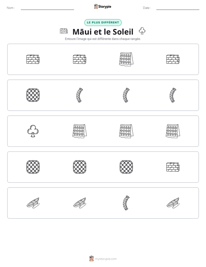 Celui qui ne correspond pas