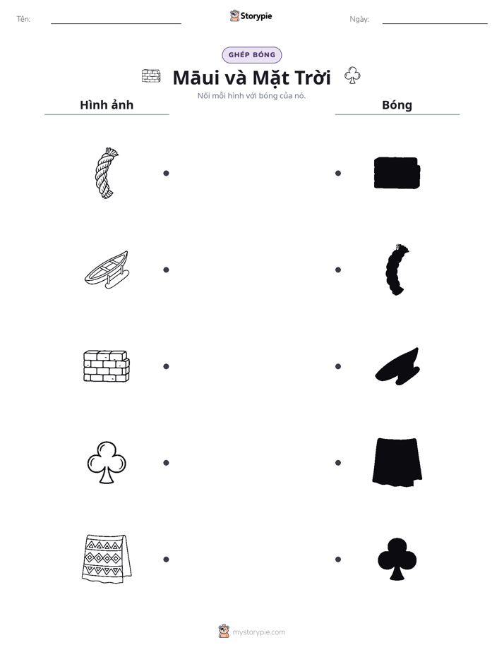 Ghép Hình Bóng