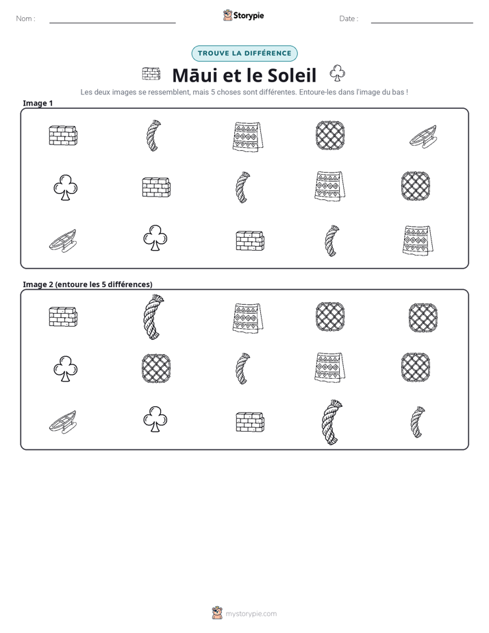 Trouvez les Différences