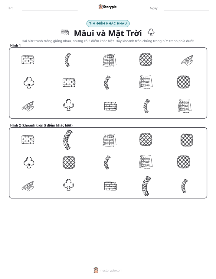 Tìm Sự Khác Biệt