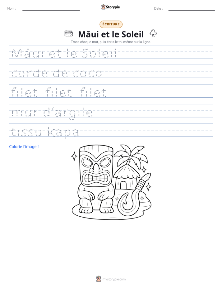 Pratique d'écriture