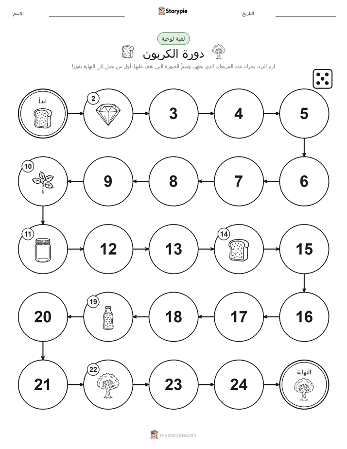 لعبة لف و تحرك