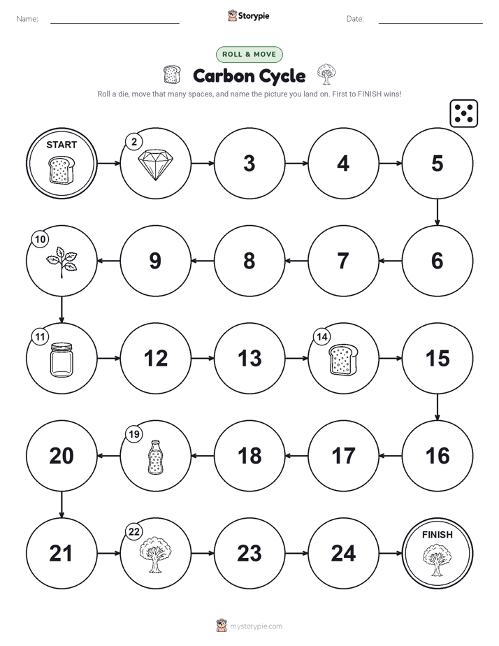 Roll & Move Game