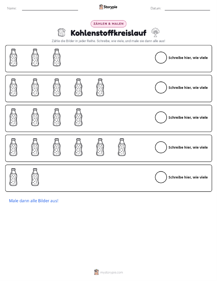 Zählen & Ausmalen