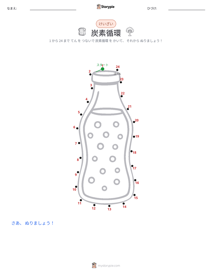 点つなぎ