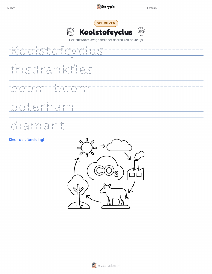Schrijf Oefening