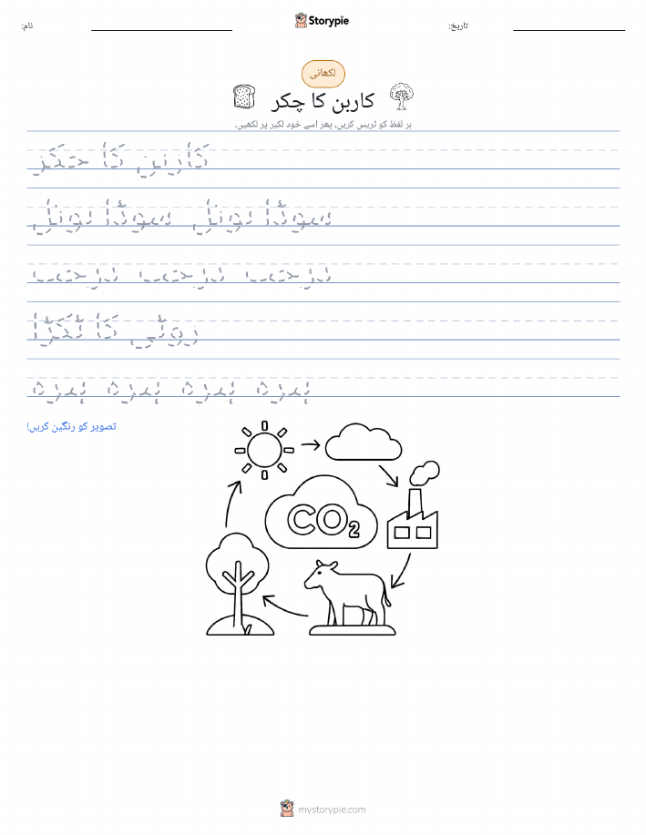 تحریری مشق