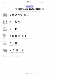 Xem trước tài liệu in sẵn Việc ký kết Đại Hiến chương Magna Carta (1215)