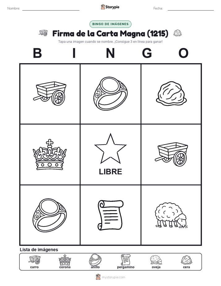 Bingo de Imágenes