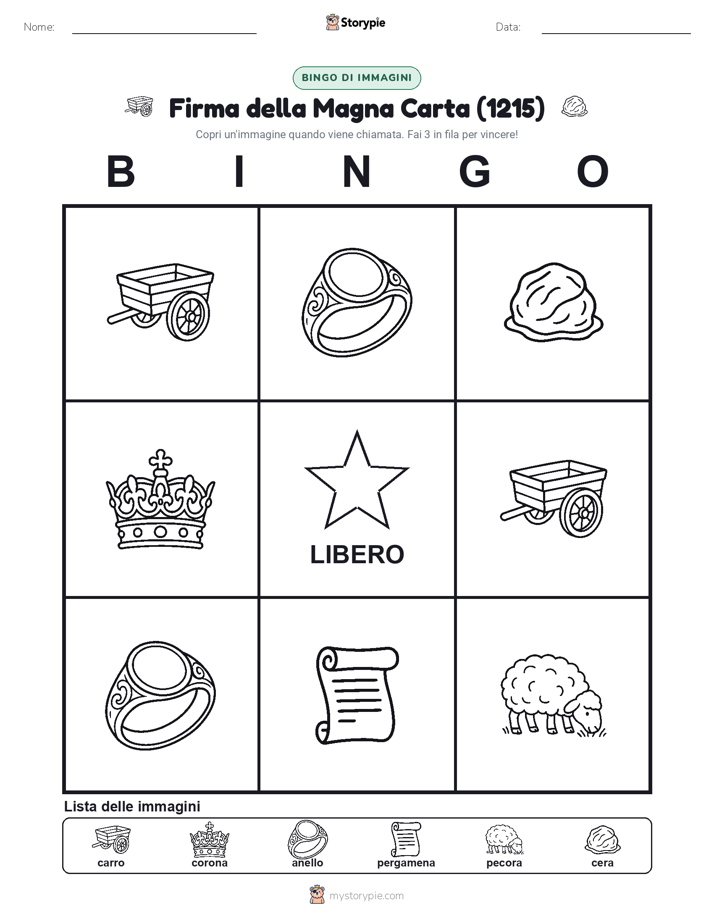 Bingo delle Immagini