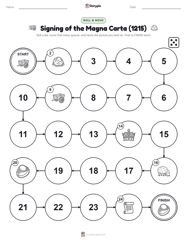 Roll & Move Game