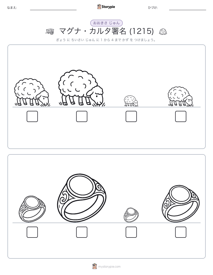 サイズ順