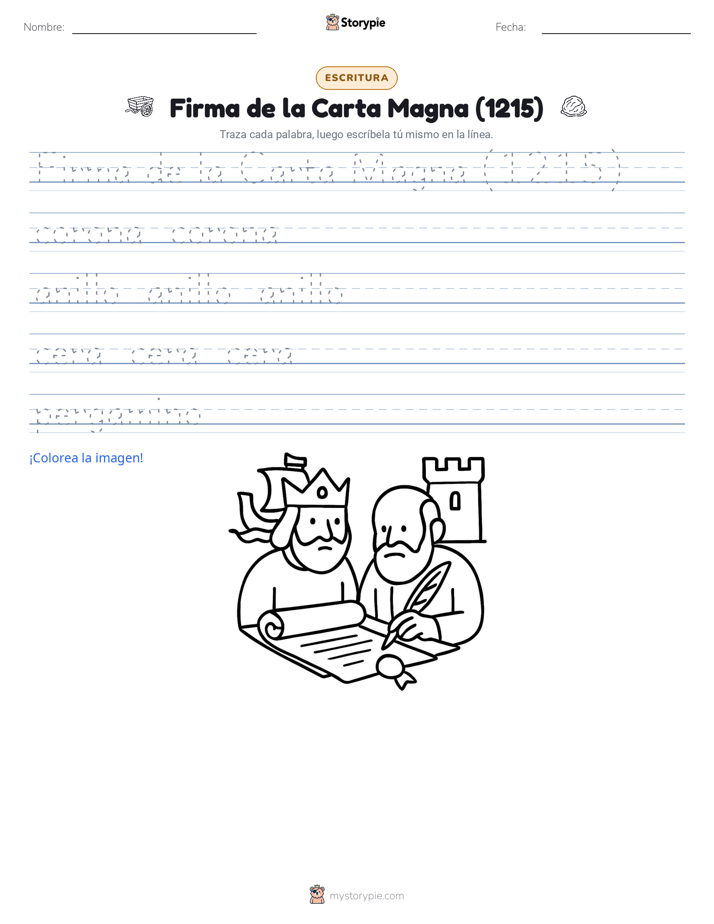 Práctica de Escritura