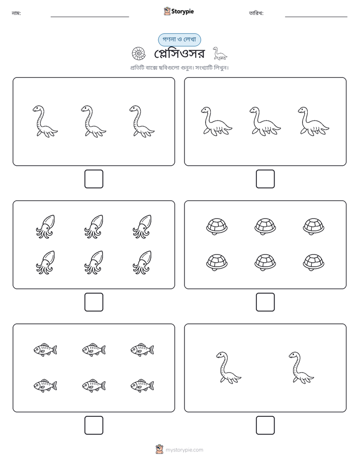 গণনা & লিখুন