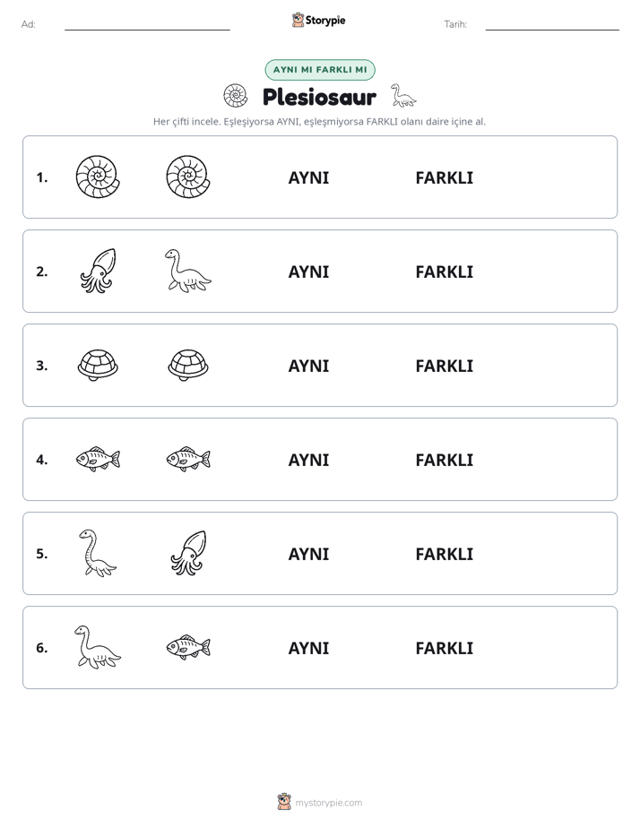 Aynı mı Farklı mı