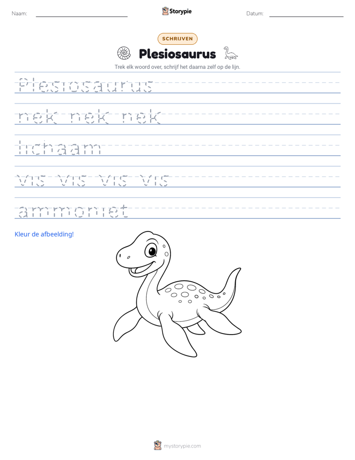 Schrijf Oefening