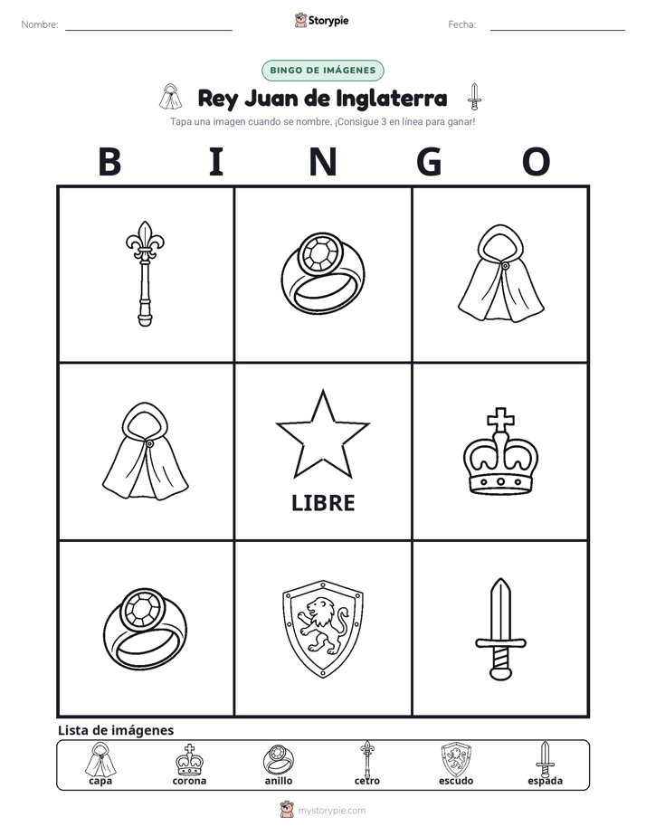 Bingo de Imágenes