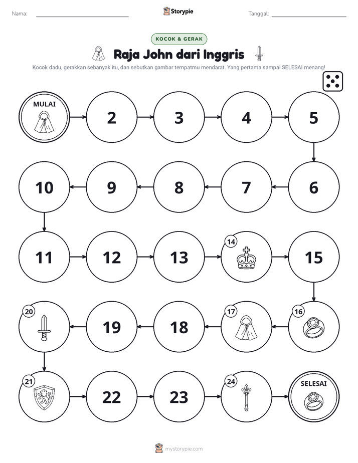 Permainan Gulung & Pindah
