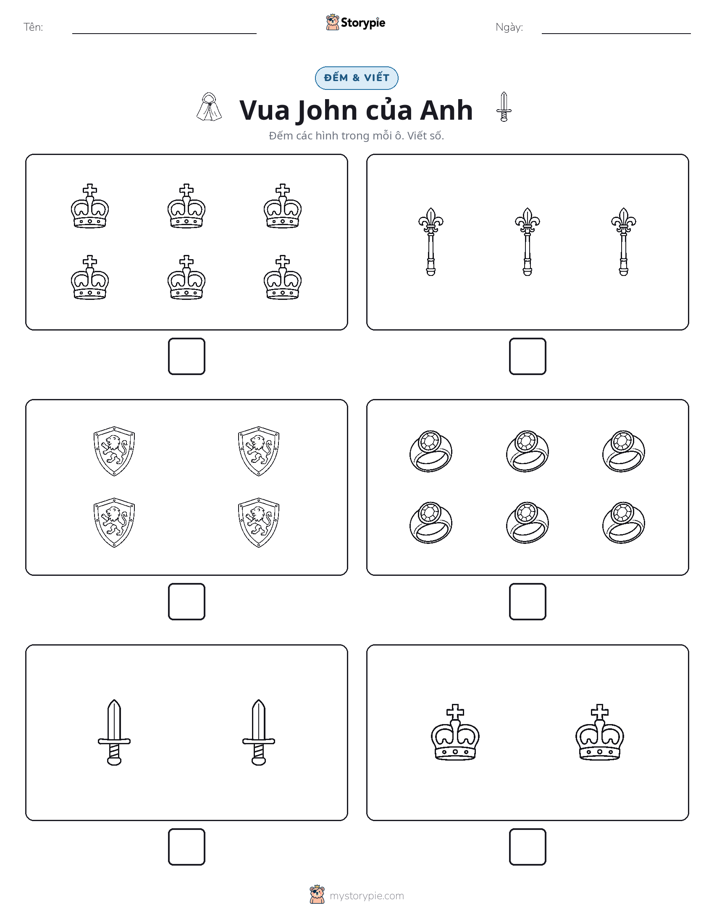 Đếm & Viết