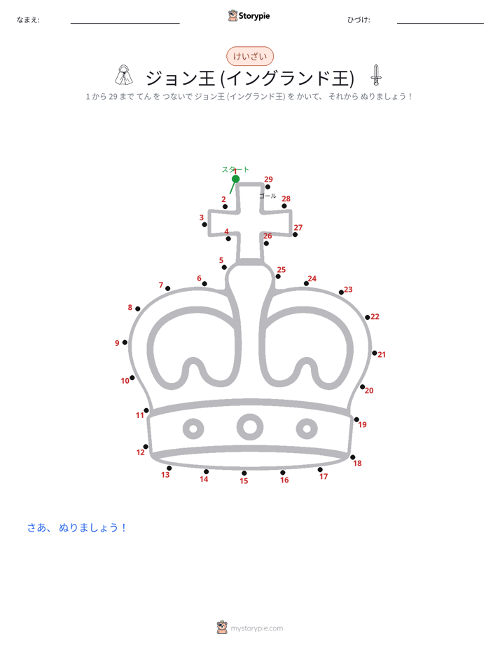 点つなぎ