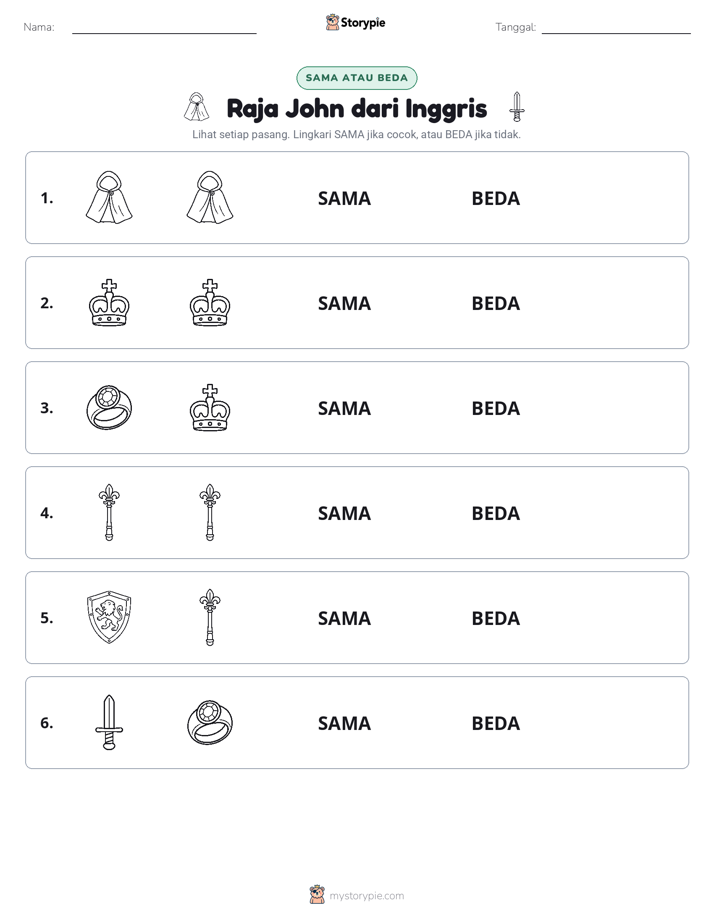 Sama atau Berbeda