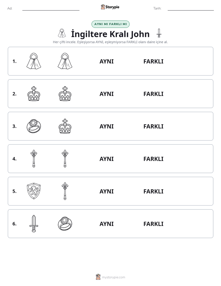Aynı mı Farklı mı