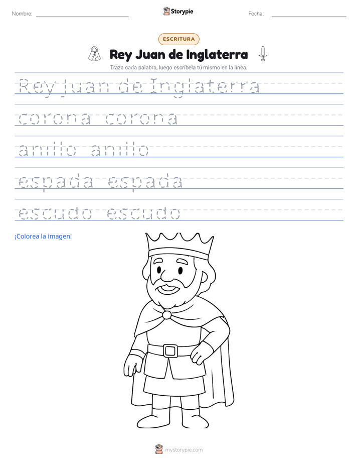 Práctica de Escritura