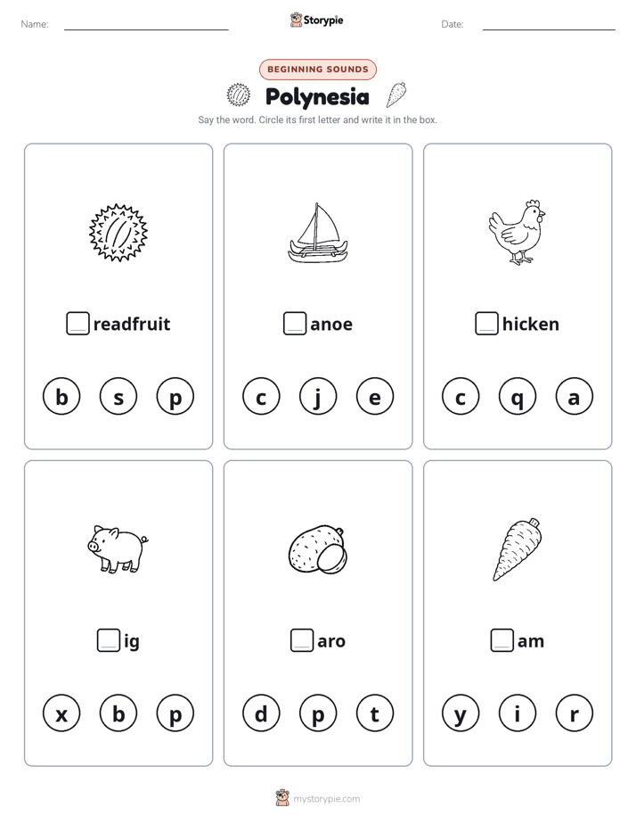 Beginning Sounds