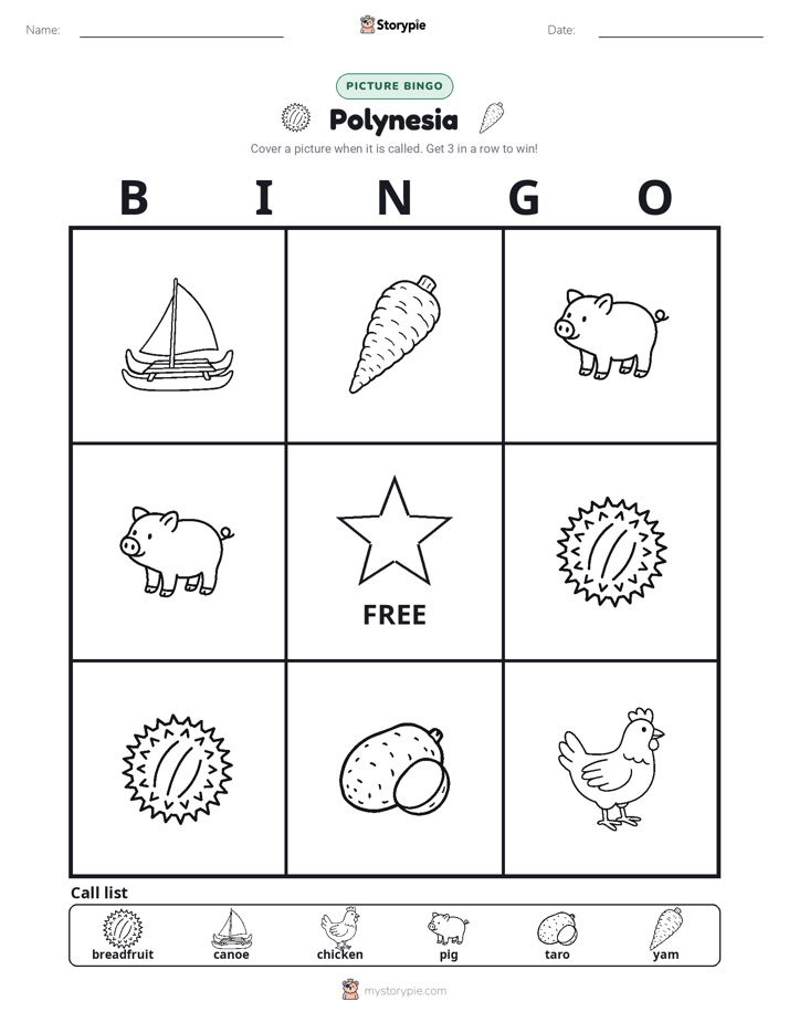 Picture Bingo