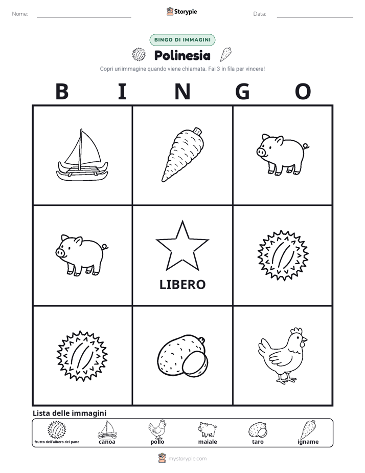 Bingo delle Immagini