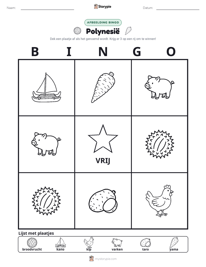 Afbeelding Bingo